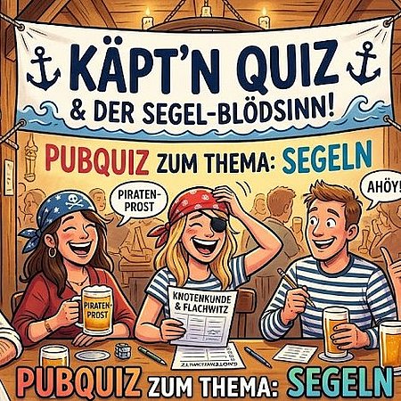 Crew T-Vbg: Das Segel-Pubquiz - Clubabend