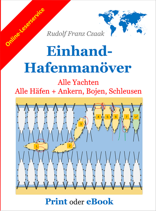 Buchcover Einhand-Hafenmanöver von Rudolf Czaak