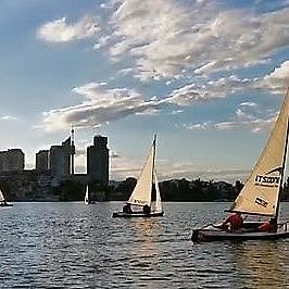 After-Work Segeln auf der Alten Donau