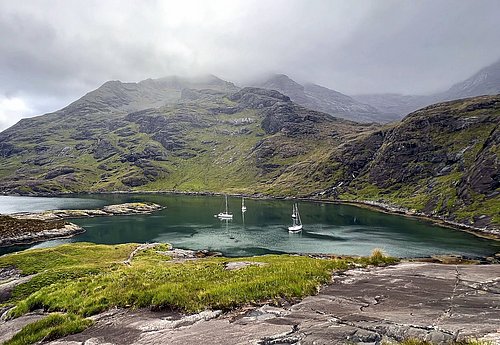 Ankergrund auf Isle of Skye