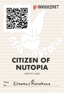 ID-Card of Clemens Riccabona being a verified citizen of Nutopia since 2024-04-03
